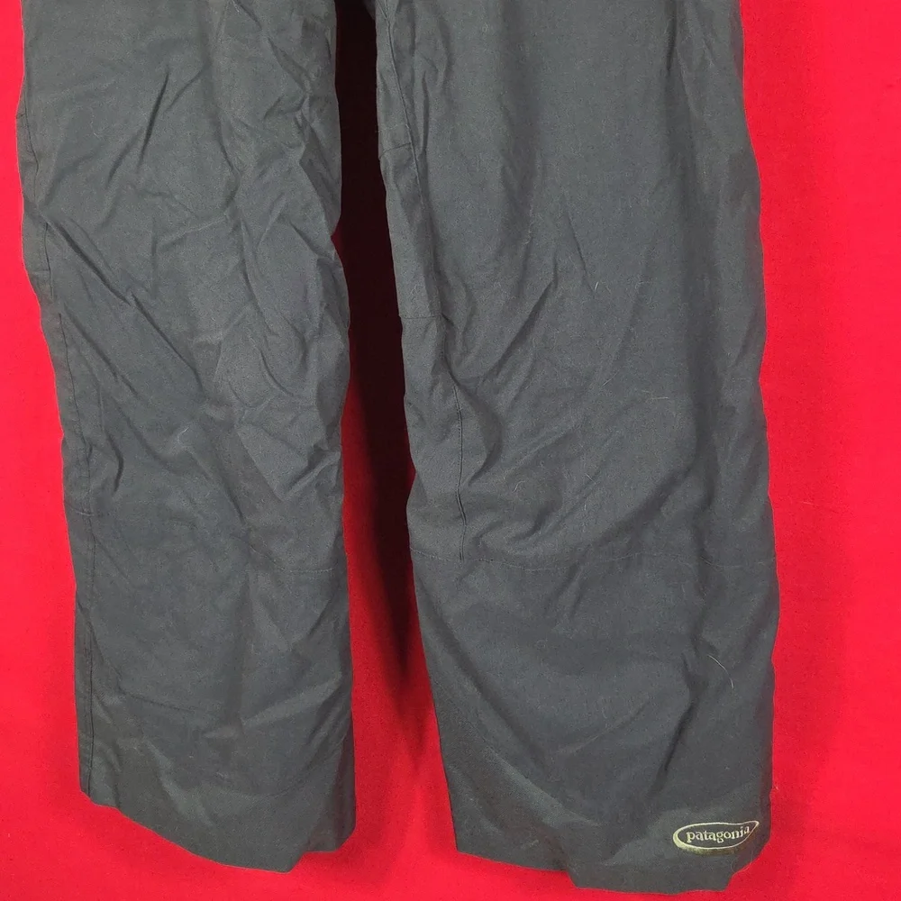 PATAGONIA Vintage Y2K Ski Snow Bib Pants Suspenders‎ Gray Mens Size 30